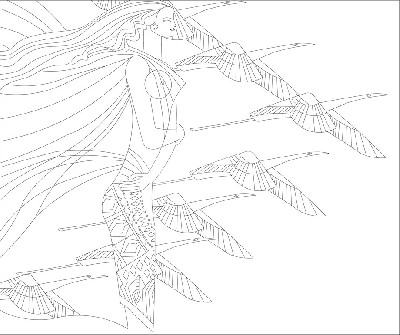 民族团结浮雕雕塑原创手绘设计稿