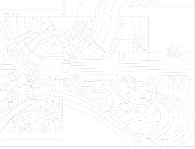 科技创新浮雕雕塑原创手绘设计稿